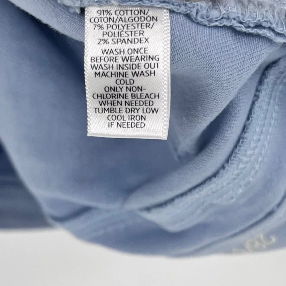 LOFT Modern Skinny Jeans Womens 28/6 Light Blue Stretch Mid Rise Denim Pants